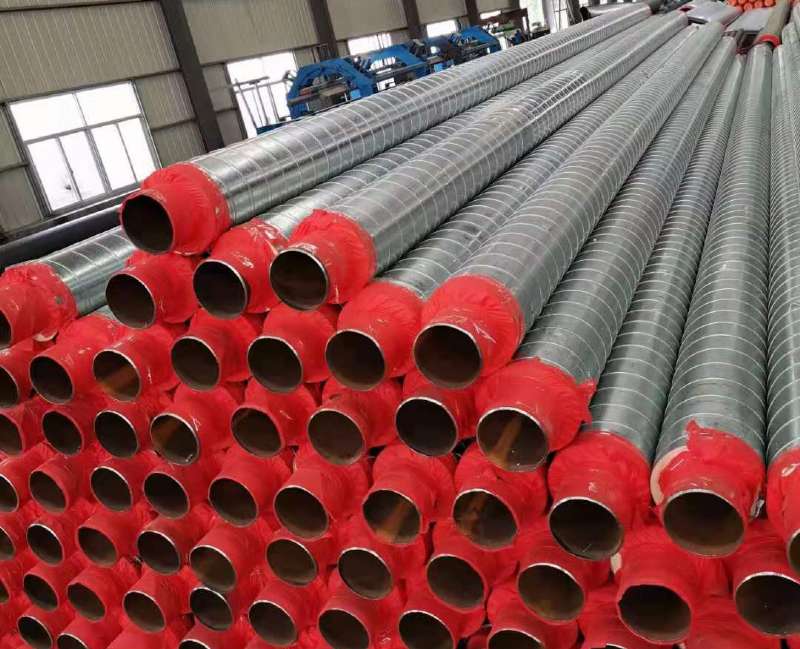 架空鐵鋁皮保溫鋼管 架空鐵鋁皮保溫鋼管